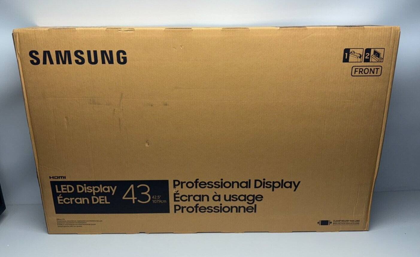 Samsung QM43R-B Crystal UHD 4K Non-Glare Professional Digital Signage Display