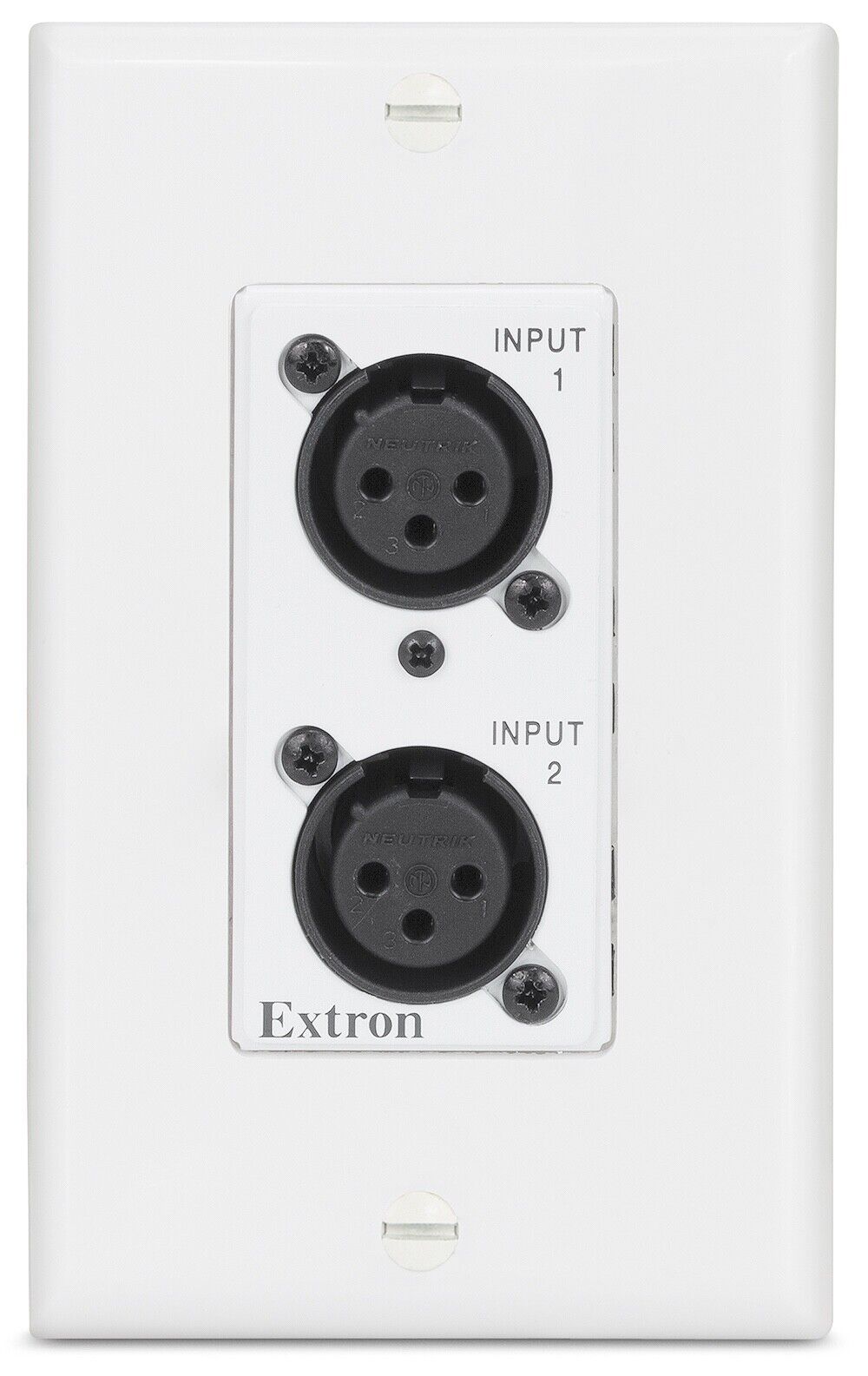 Extron AXI 22 AT D 22 (White) 60-1517-13  2-Input 2-Output Dante Audio Interface