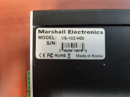 Marshall VS-102-HDI 2.0 MP High Resolution Encoder/Decoder with HDMI