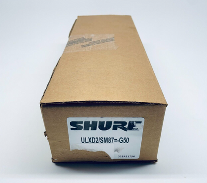 Shure ULXD2/SM87 Digital Handheld Transmitter with SM87 Capsule 470 - 534 MHz