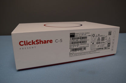 Barco ClickShare C-5 Wireless Presentation Base  MODEL #C3010S  P/N R9861505US