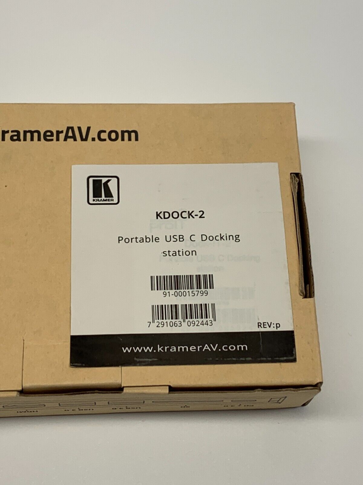 Kramer KDOCK-2 USB-C Hub Adapter - Thumbnail 2