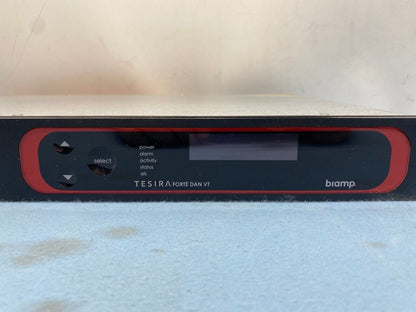 Biamp Tesira Forte DAN VT4 Digital Signal Processor