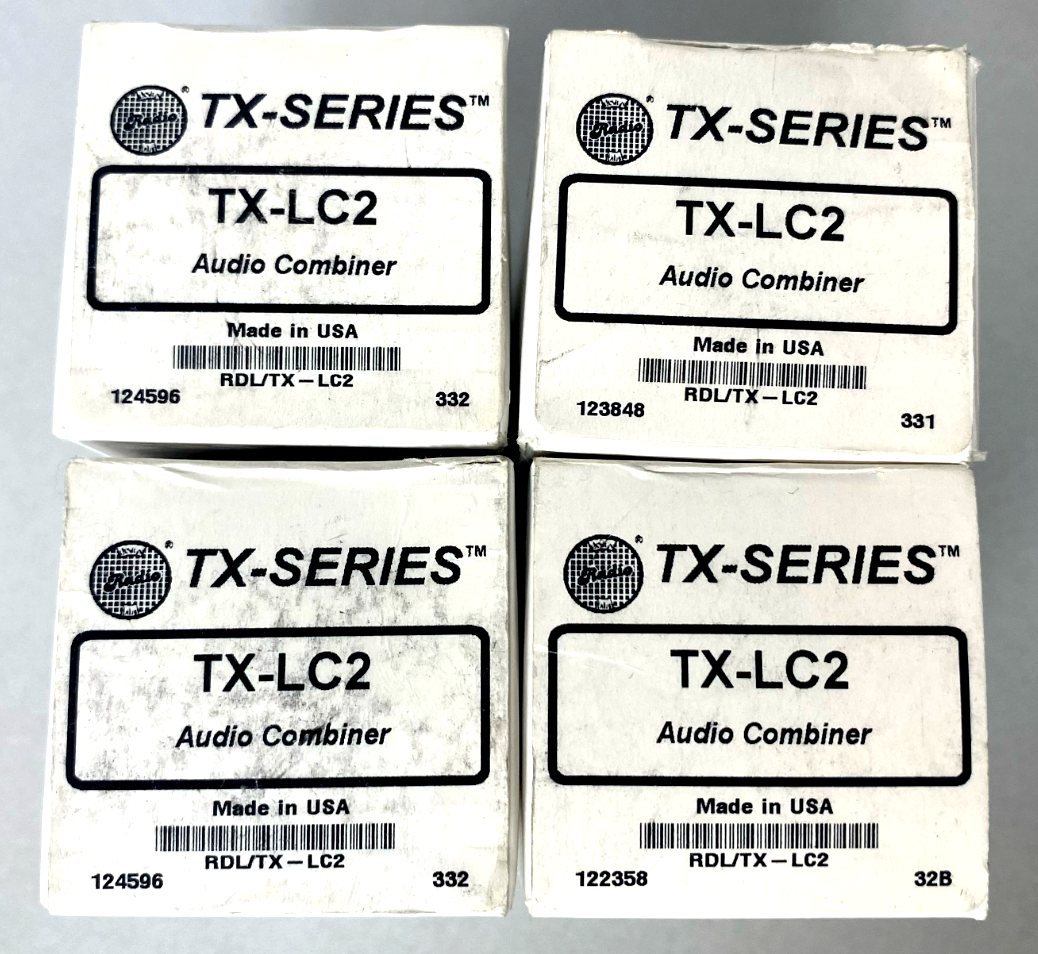 RDL TX-LC2 TX-SERIES Audio Combiner