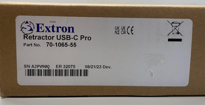 Extron Retractor USB-C Pro Cable Retraction System with Speed Control 70-1065-55