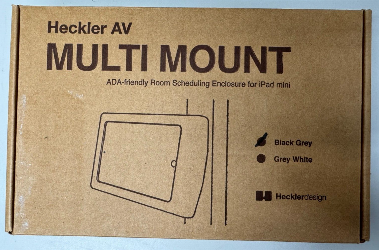 Heckler AV H527 Multi Mount for iPad Mini Black Grey