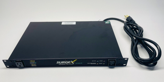 SurgeX SX-1120-RT Rack Mount Surge Eliminator & Power Conditioner 1RU 20A 9PORT