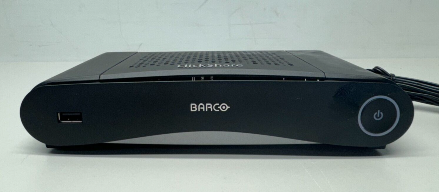 Barco CS-100 Clickshare Wireless Presentation System R9861510 w/ Power