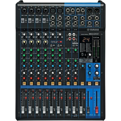 Yamaha MG12XU 12-Channel Mixer with Effects / Mixing Console