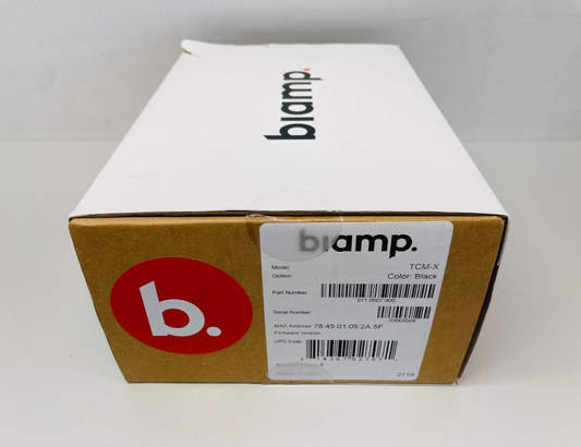 Biamp Parle TCM-X Beamtracking Ceiling Microphone Black - 911.0507.900