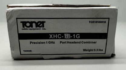 Toner cable equipment XHC-8-1G Precision 1 GHz 8 way Headed Combiner NEW