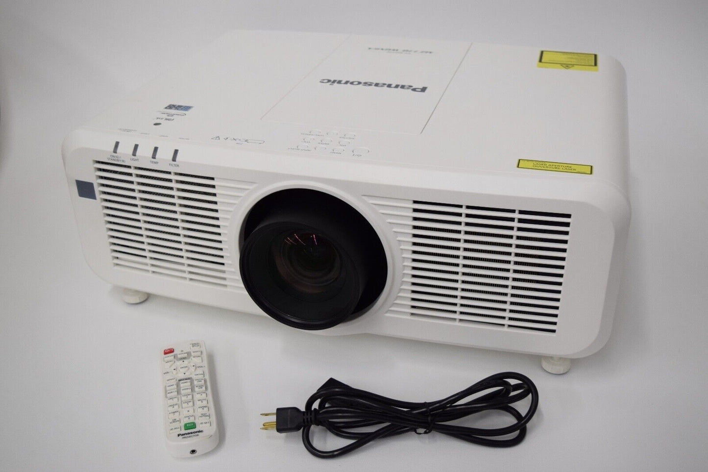 Panasonic PT-MZ770 8000-Lumen WUXGA Laser Projector - Only 410 Hours w/ Remote