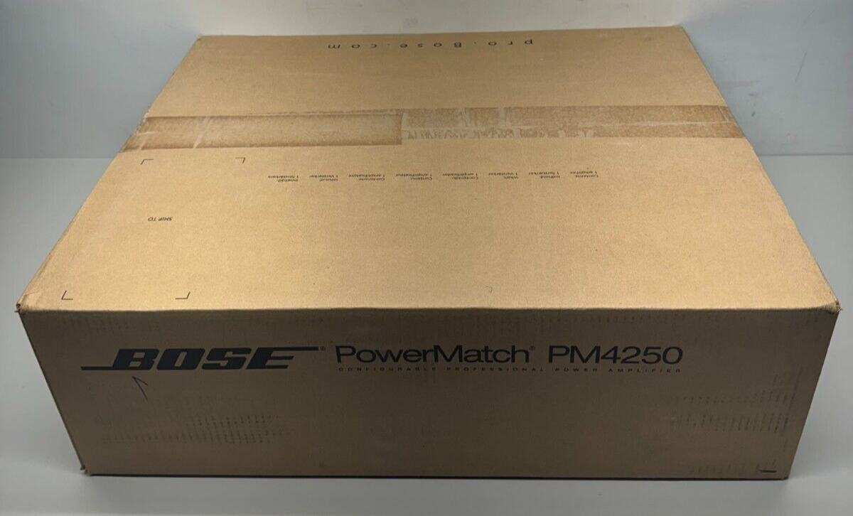 Bose PM4250 Professional PowerMatch Power Amplifier (2RU)