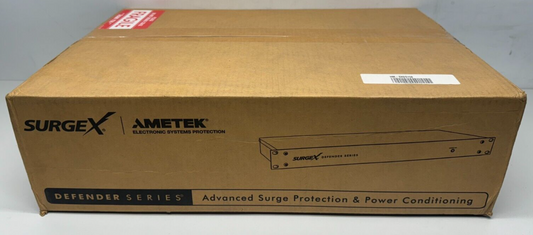 SurgeX SX-DS-158 Defender Series 8-Outlet Power Conditioner NEW in Sealed Box