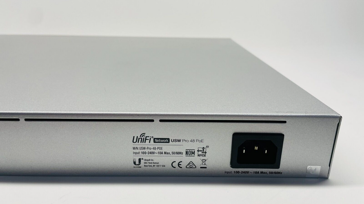 Ubiquiti USW-Pro-48-POE UniFi Network USW Pro 48-Port Gigabit Managed PoE Switch