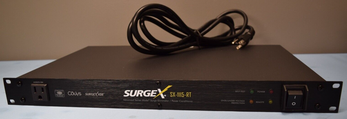 SURGEX SX-1115-RT  Advanced Series Mode Surge Eliminator /  Power Conditioner