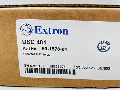 Extron 60-1878-01 DSC 401 4K/60 HDMI to HDMI Scalers