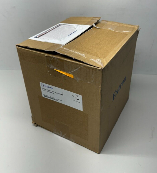 Extron 70-1045-02 Cable Cubby 500 Black w/ 3 Buttons - No Ac