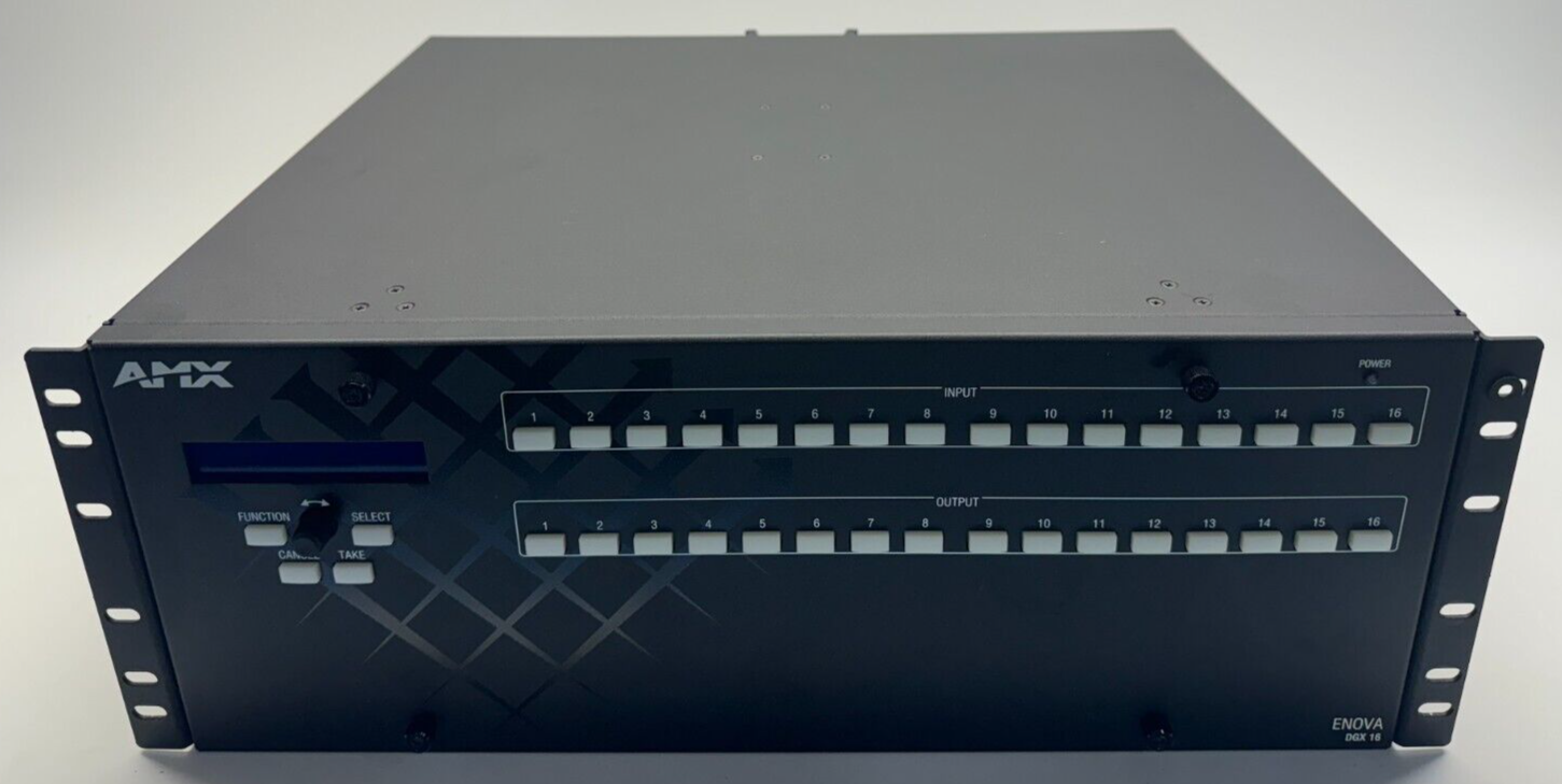 AMX Enova DGX 16 Digital Media Matrix Switcher FG1060-16 – LPAV