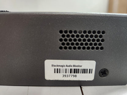 BlackMagic Design Audio Monitor  Great Condition