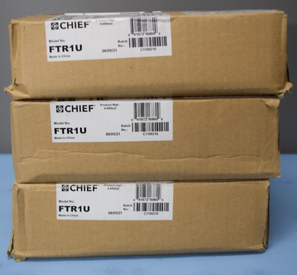 Chief FTR1U ( LOT OF 3 ) Flat Panel Tilt Wall Mounts for 10-32 Inch Displays