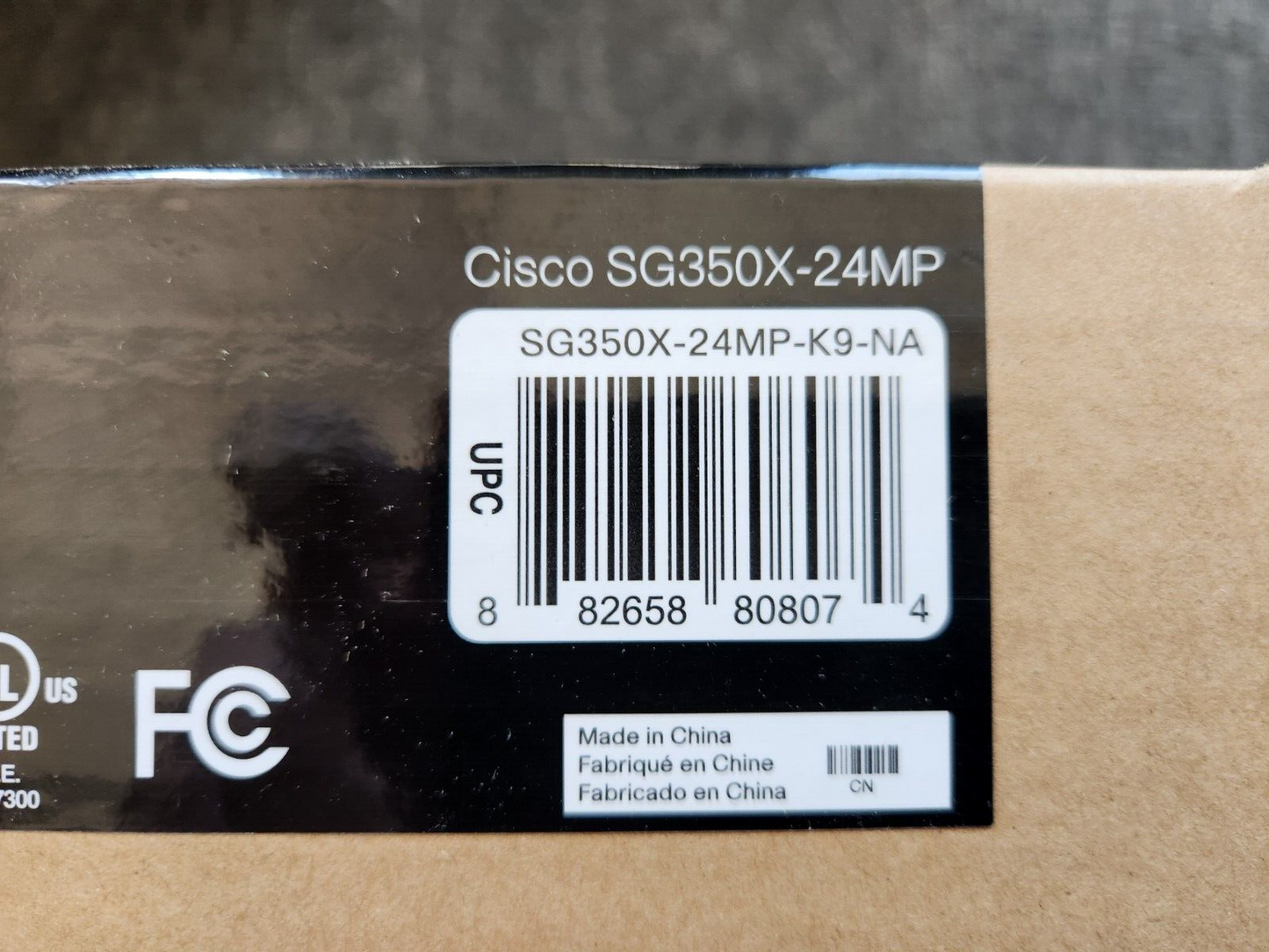 Cisco SG350X-24MP-K9 24-Port Gigabit PoE+ Stackable Managed Network Switch