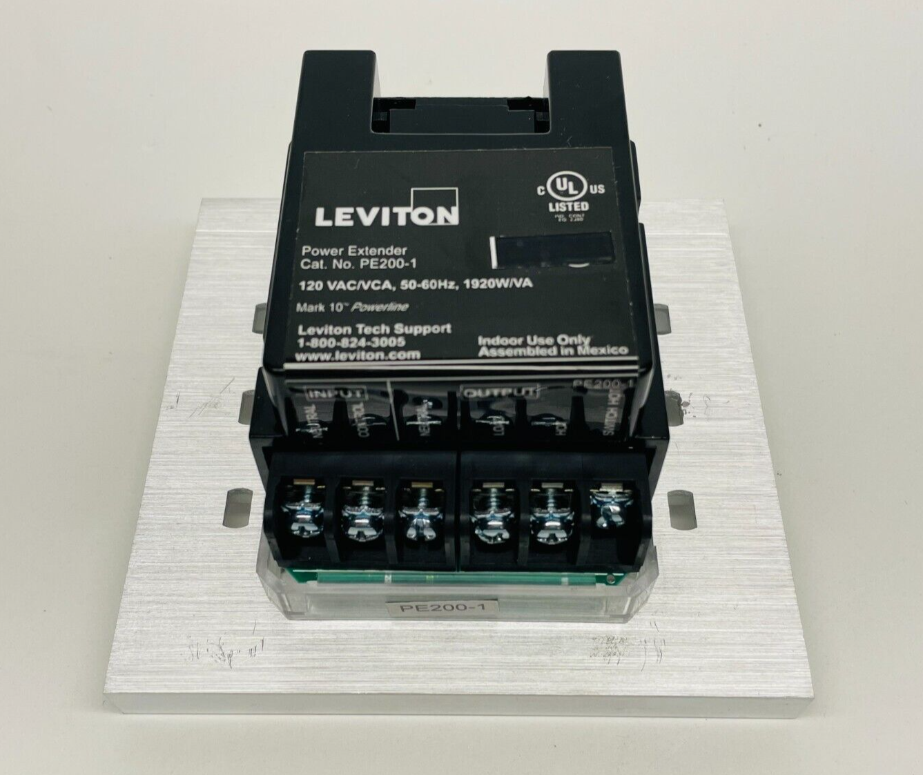 Leviton PE200-1 Power Extender, Mark 10 Powerline and Hi-lume, 1920W