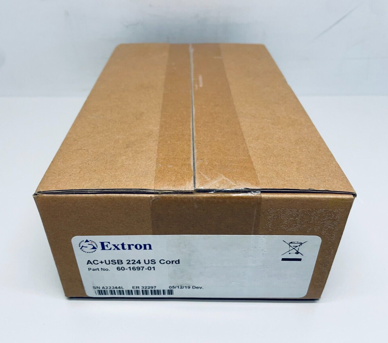 Extron Cubby Power Module Extron AC+USB 224 US Cord Power Module for Cable Cubby Series 60-1697 ...