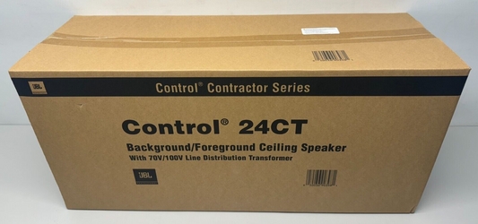 JBL  Control 24CT Background/Foreground Ceiling Speakers (PAIR, NEW)