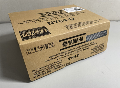 Yamaha NY64-D Dante Expansion Card for TF Series Console Digital Audio Interface