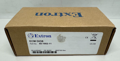 Extron ECM DIO8 eBUS Digital I/O Control Module 60-1662-11