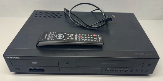 Samsung DVD-V9800 Black Dolby Digital 1080P DVD/VCR Combo Player w/Remote & Box