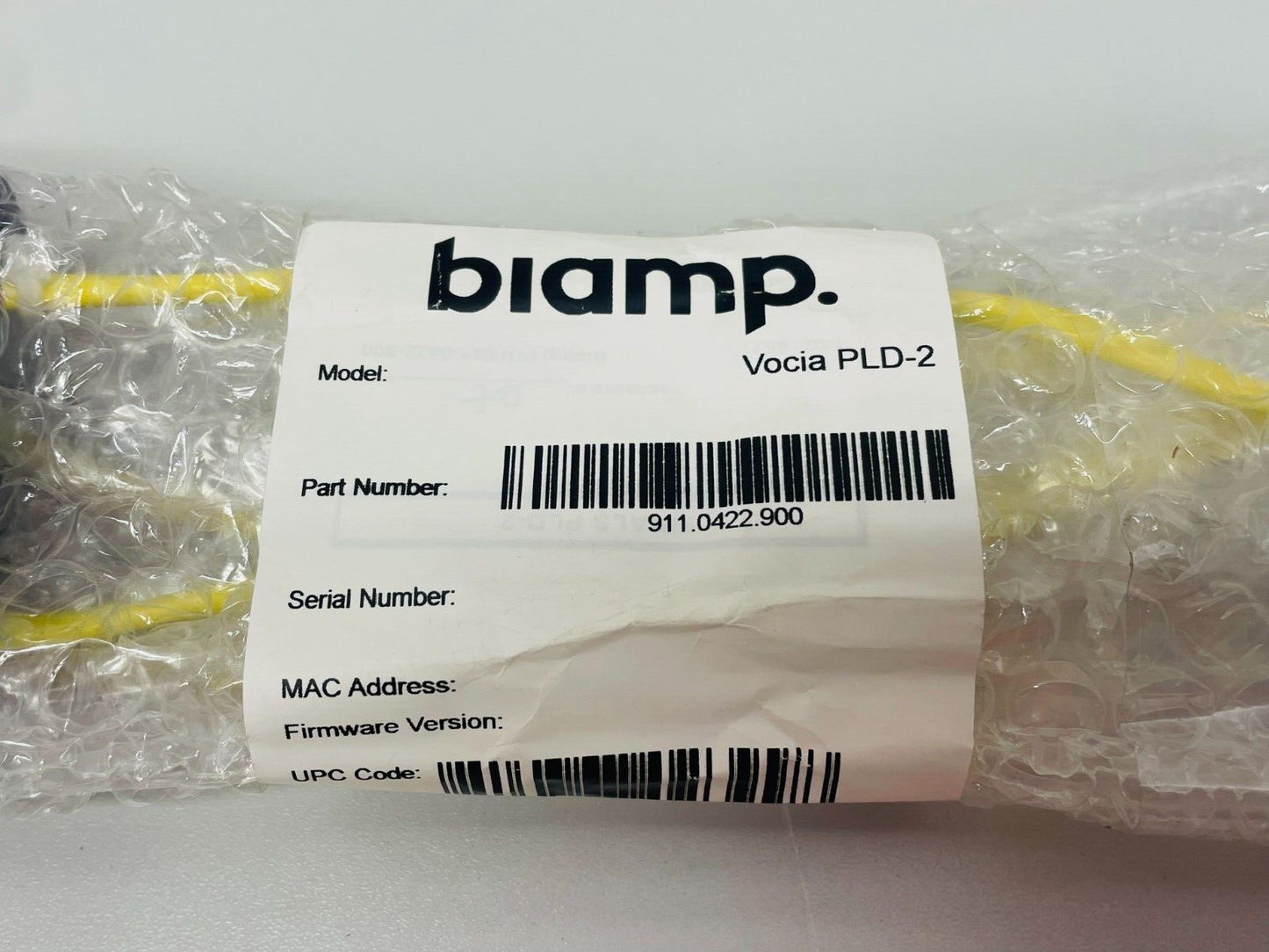 Biamp Vocia PLD-2 Passive Line-Monitoring Device - 911.0422.900