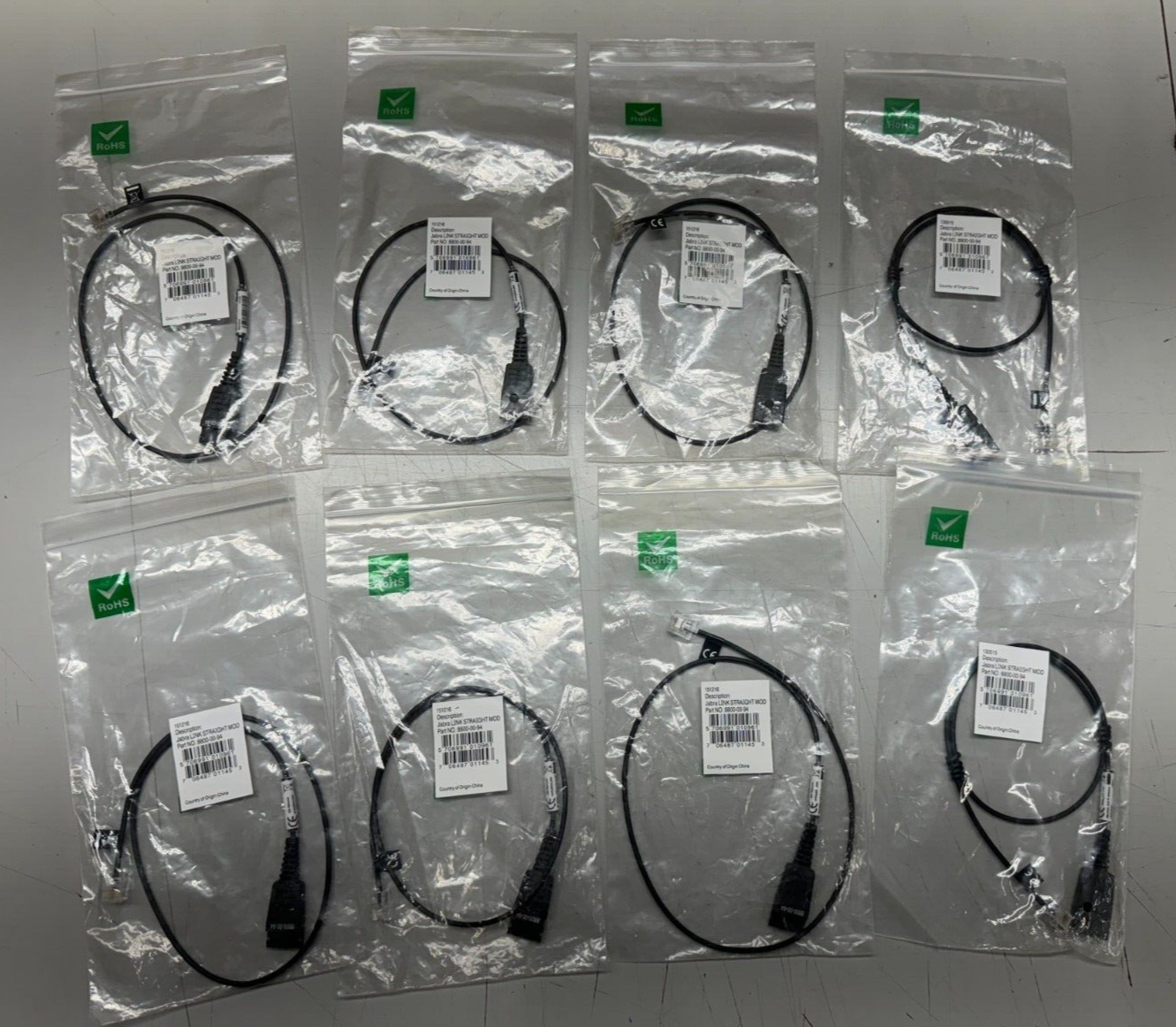 Jabra 8800-00-94 LINK Straight Mod Siemens Adapter QD to RJ-45 LOTS OF 8