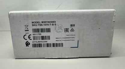 Crestron TSS-1070-T-B-S 10.1" Room Scheduling Touchscreen Black 6511755 NEW