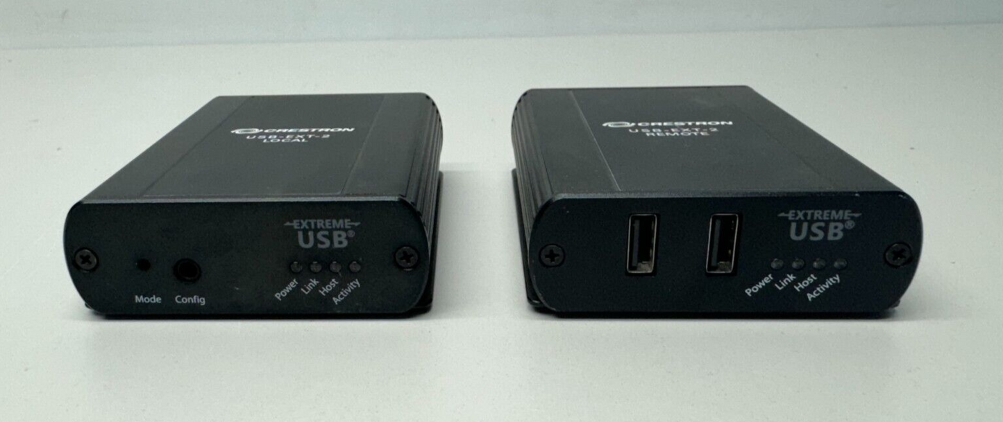 Crestron USB-EXT-2 LOCAL And REMOTE USB over Twisted Pair Extender