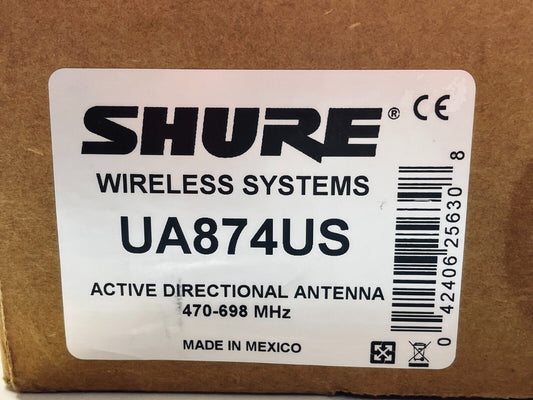 Shure UA874US Active Directional Antenna with Gain Switch 470-698 MHz