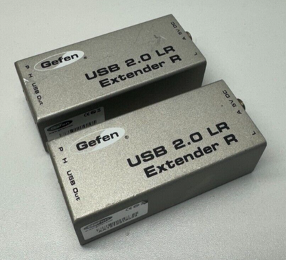 Gefen USB 2.0 LR Extenders 2x S & 2x R w/ 3x  AC Power Adaptors