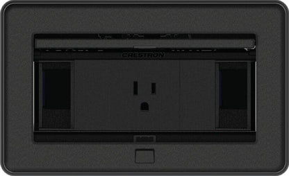 Crestron FT2-202-MECH-B FlipTop Mechanical Cable Management System Black 6508457