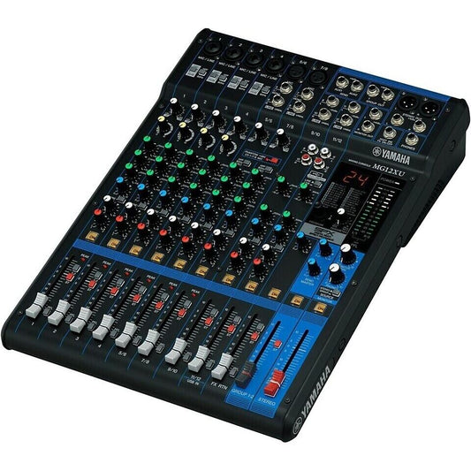 Yamaha MG12XU 12-Channel Mixer with Effects / Mixing Console