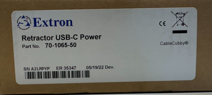 Extron 70-1065-50 Retractor USB C Power