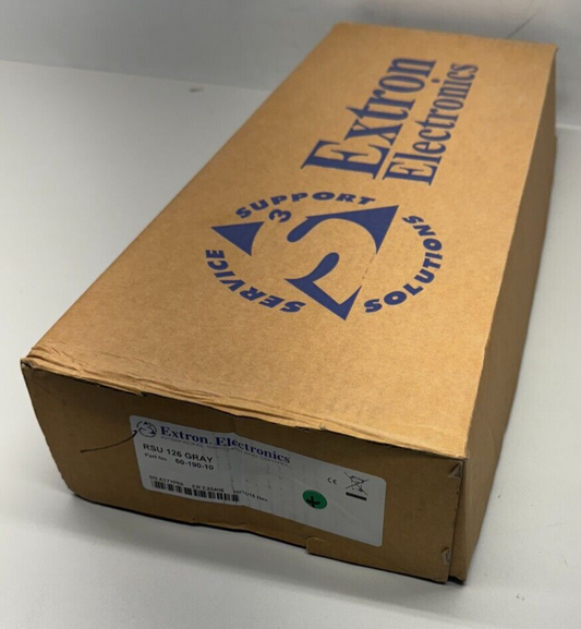 Extron 60-190-10 RSU 126 1U 6" D Universal Rack Shelf Kit