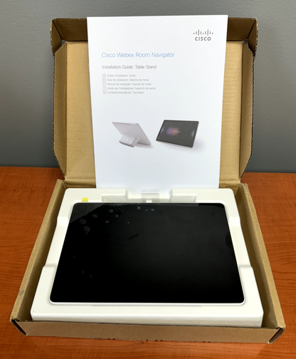 Cisco TTC5-15 Webex Room Navigator 10" Touchscreen Table-Stand 68-102504-03