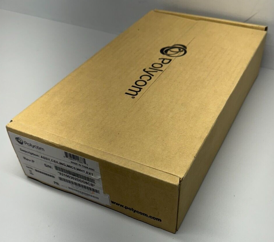 Polycom HDX Ceiling Microphone Array Mic 2200-23809-002 Missing Parts ...