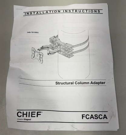 Chief FCASCA Structural Column Adapter