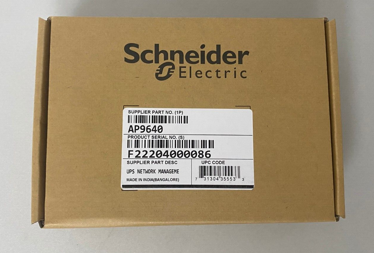 Schneider Electric/APC AP9640 UPS Network Management Card 3 – LPAV