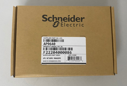 Schneider Electric/APC AP9640 UPS Network Management Card 3