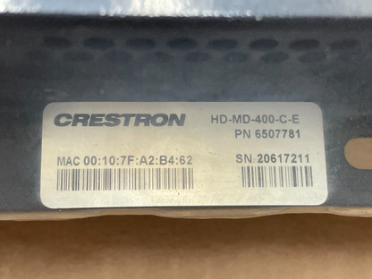 Crestron HD-MD-400-C-E Multi Format Switch Transmitter and Receiver 6507781