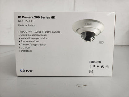 Bosch NDC-274-PT Mini IP Dome Camera 200 Series HD  IP66 Rated NEW