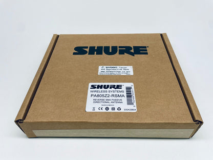 Shure Wireless Systems PA805Z2-RSMA Reverse SMA Passive Directional Antenna